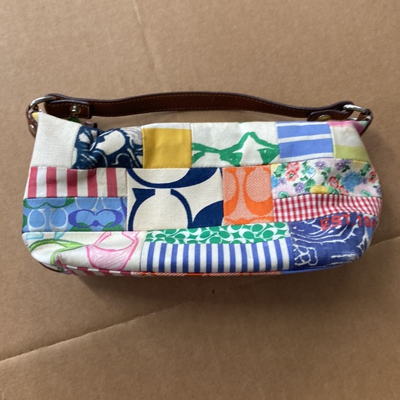 Limited Edition Patchwork Coach hand Bag - Picture 2 of 5